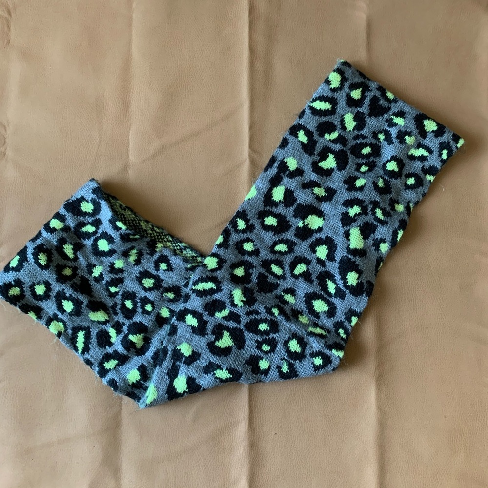 Aeropostale Gary Leopard Print Infinity Scarf